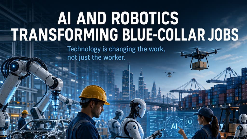 AI and Robotics Transforming Blue-Collar Jobs
