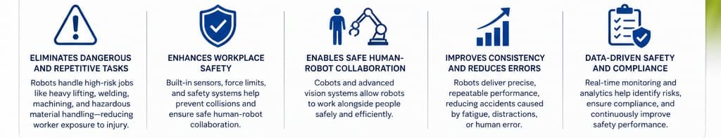 The Rise of Robotics and Its Transformative Impact on Manufacturing Safety