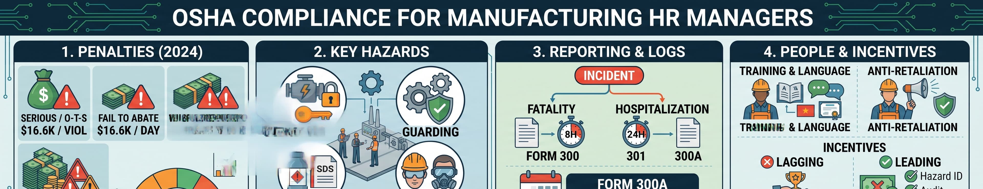 OSHA Compliance for Manufacturing HR Managers