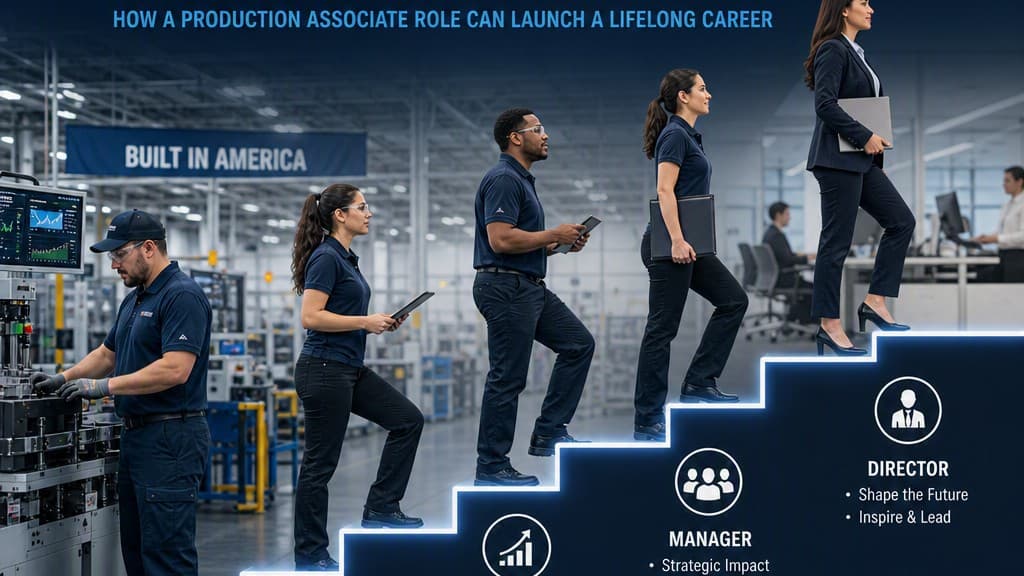 From the Production Floor to the Front Office: How a Production Associate Role Can Launch a Lifelong Career