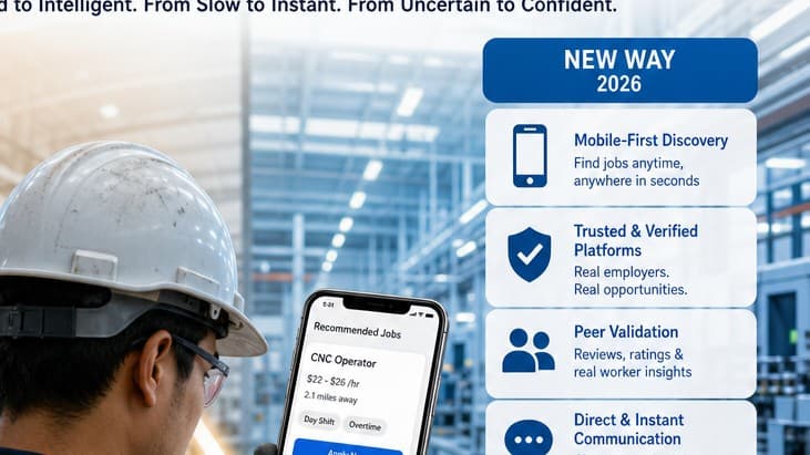 Manufacturing Job Seekers Are Transforming Their Job Search — A Deep Dive Into 2026 Behavior