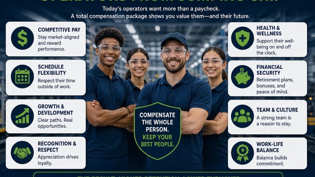 Beyond the Hourly Wage: How to Architect a Total Compensation Package That Keeps Operators from Jumping Ship