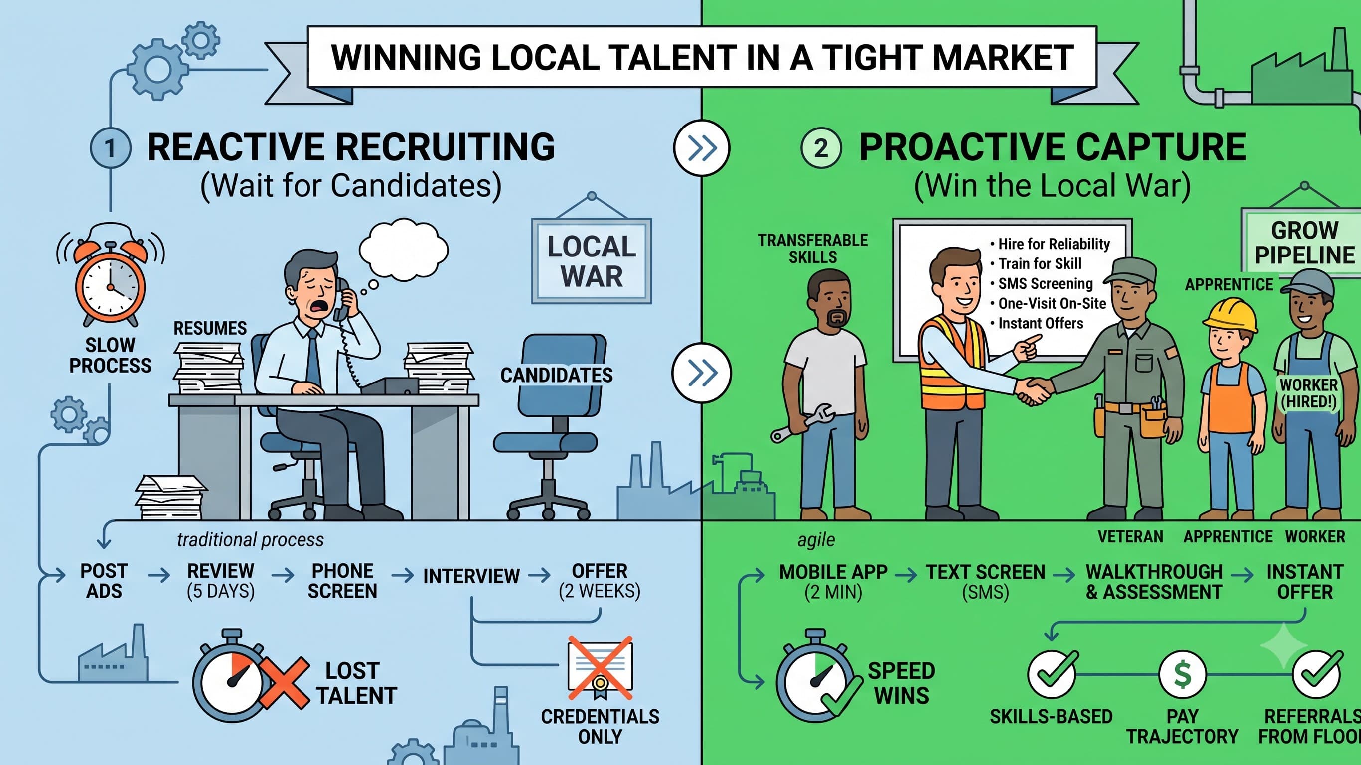 Winning the Local War for Talent: A Manufacturing Hiring Manager’s Playbook